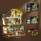 INSOON City Coffee House - Juego de construcción con luces para adultos