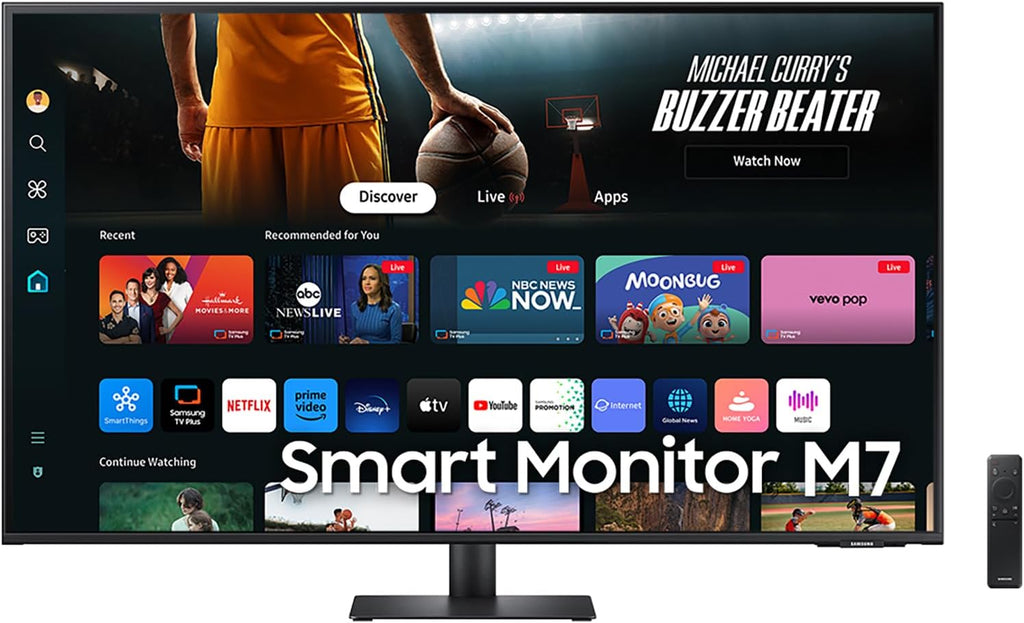 Samsung LS43DM702U - Monitor Inteligente M7 (M70D) 4K UHD de 43"...