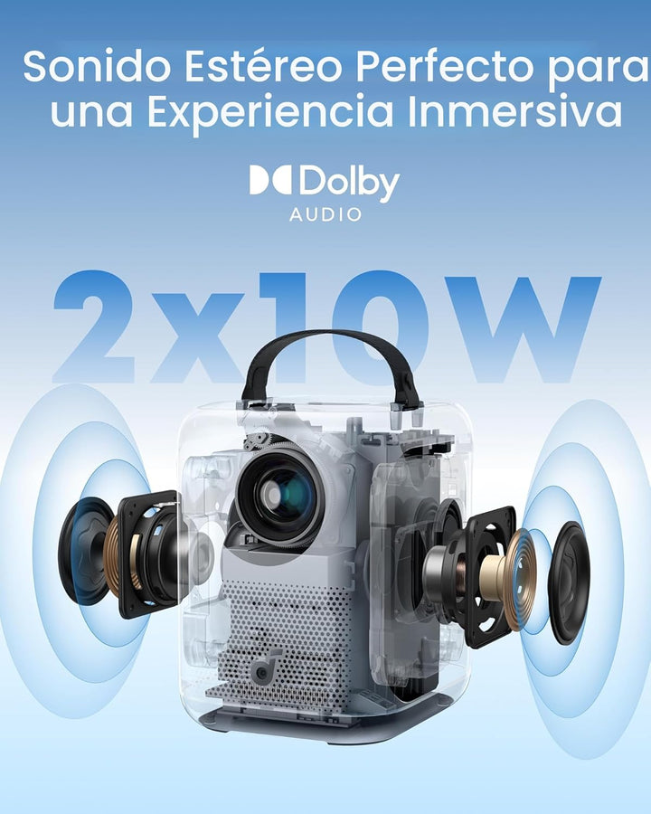 Anker Nebula P1i Proyector portátil con WiFi y Bluetooth por soundc...