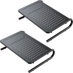 HUANUO Elevador de monitor para escritorio, soporte para laptop con estante
