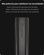 Mophie Powerstation Fast - Banco de energía de 10,000 mAh