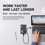 Tianken - Disco duro externo portátil ultrafino USB 3.0 HDD de alma...