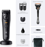 Braun Cortadora eléctrica de barba todo en uno serie 7 para hombre,...