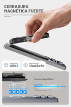 SUPCASE Cartera MagSafe con soporte ajustable, soporte para 5 tarjetas
