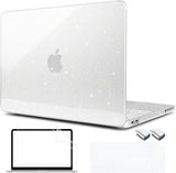 MEEgoodo Funda con purpurina para MacBook Neo de 13 pulgadas versió...