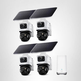 eufy Security eufyCam S4 kit de 4 cámaras, cámara de seguridad sola...