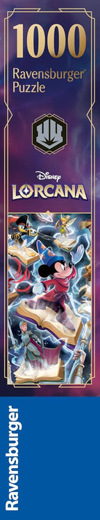 Ravensburger Disney Lorcana - Glimmers de Realm: Steel - Rompecabezas de 1000 piezas | Calidad premium fabricado en Europa | Materiales certificados FSC