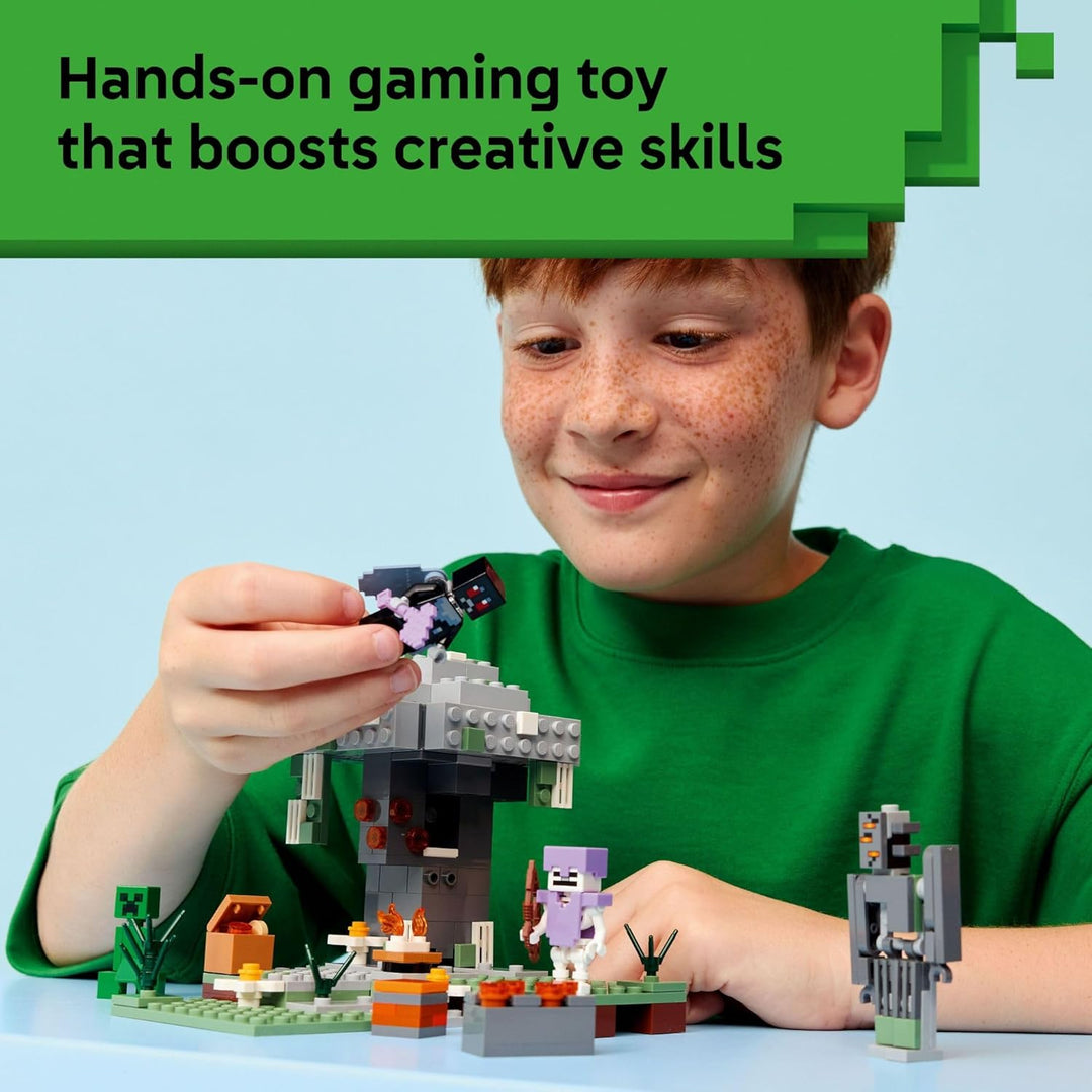 LEGO Minecraft The Pale Garden - Juguete de construcción y