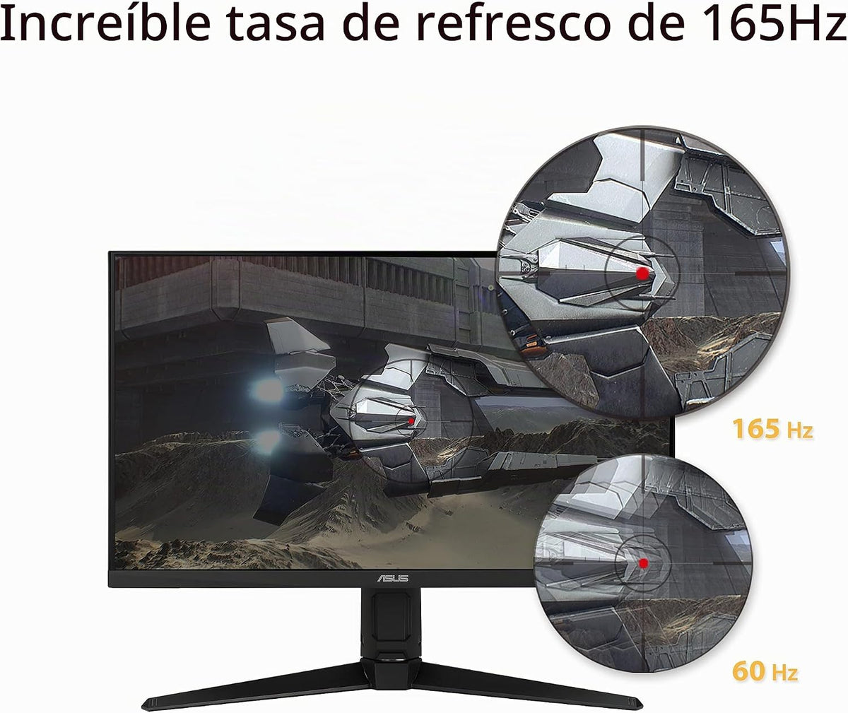 ASUS TUF Gaming Monitor 1080P de 24 pulgadas (VG247Q1A) - Full HD,...