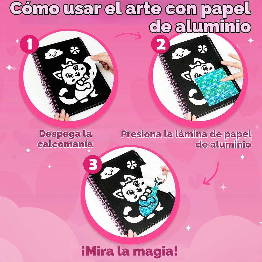 FUNNYB&G Kit de manualidades de aluminio para niños, juguete de regalo de