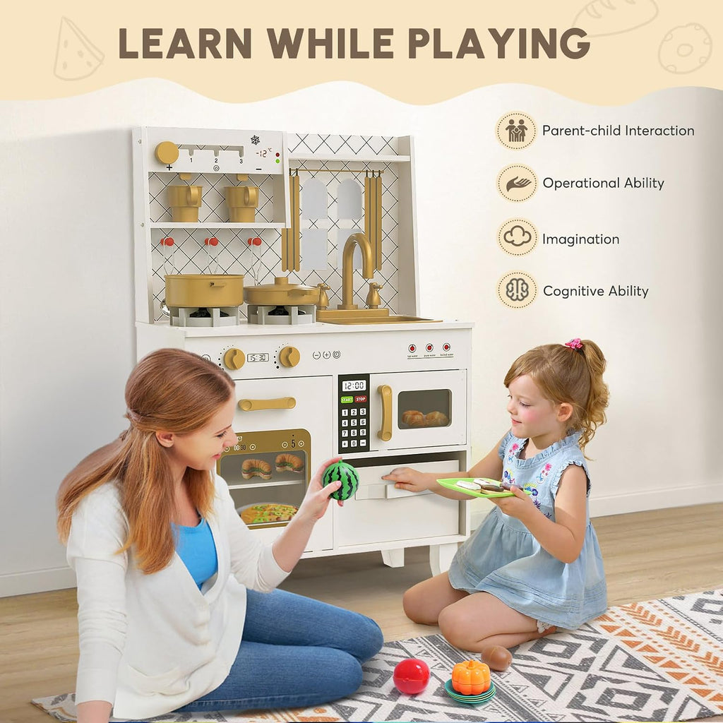 Juego de cocina con luces realistas, sonidos, juego de simulación