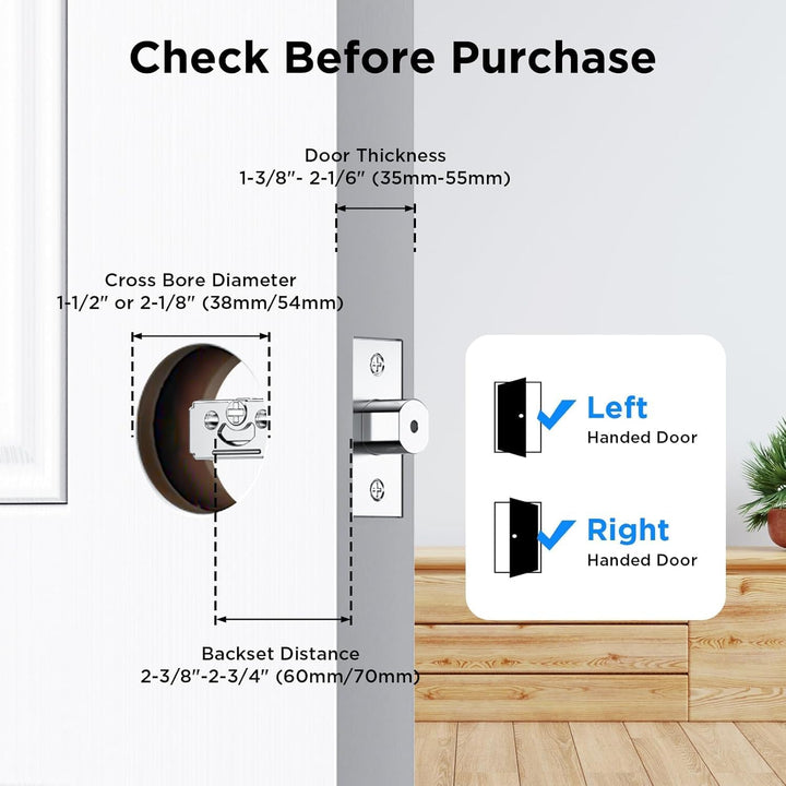 TCL Smart Lock D1 Pro, cerradura de puerta con reconocimiento de ve...