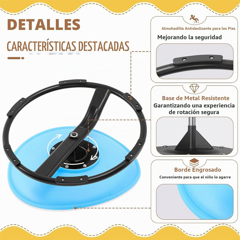 Zhenx Silla giratoria para niños autistas (de 3 a 18 años), regalo de