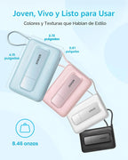 Anker Zolo - Banco de energía magnético, cargador portátil Magsafe de 10,000 mAh