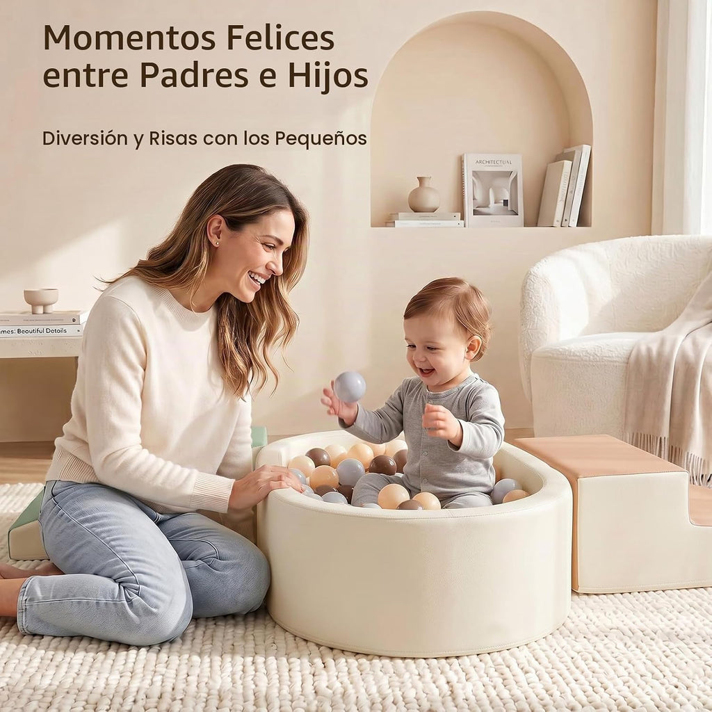 Hoohtoot Juguetes de escalada para niños pequeños, bloques de espuma con