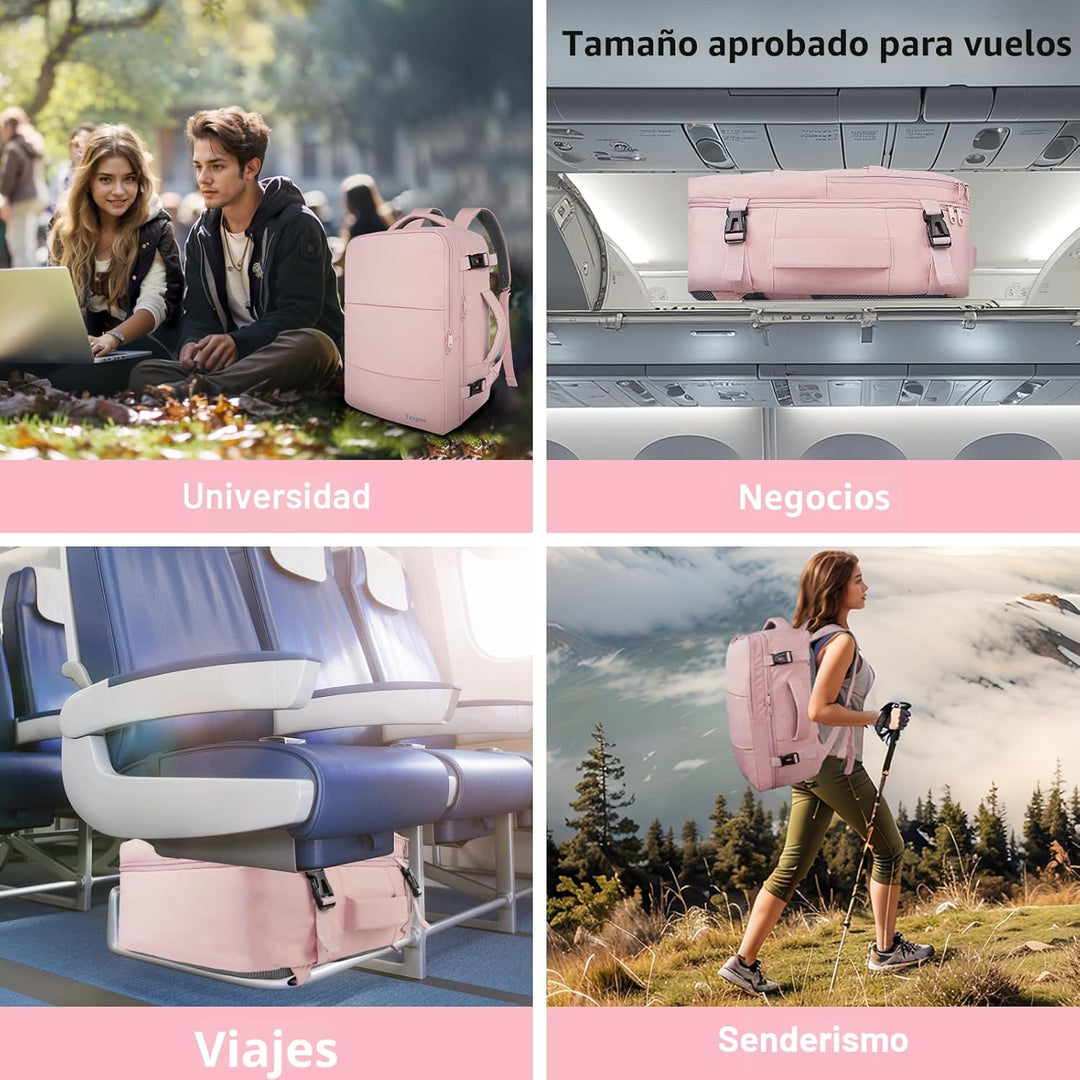 Taygeer - Mochila para laptop para mujeres, mochila de viaje grande...
