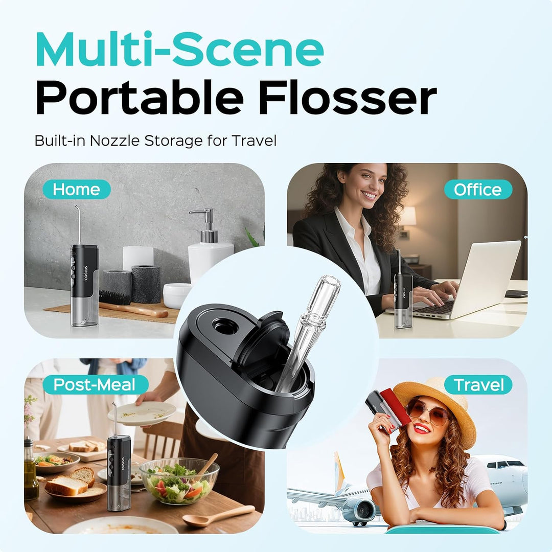 COSLUS Mini irrigador de agua para viajes: diseño compacto portátil...