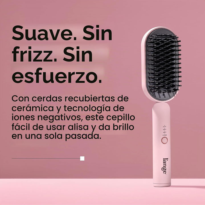 L'ANGE HAIR Mane Pass Cepillo Alisador Caliente | Cepillo Alisa...