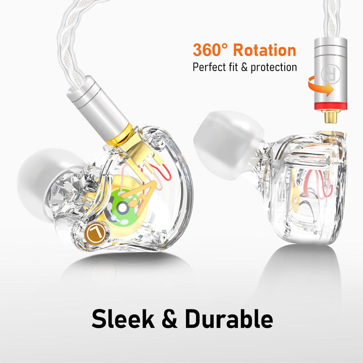 Vibes 202 - Auriculares con cable - Auriculares HiFi in Ear Monitor...