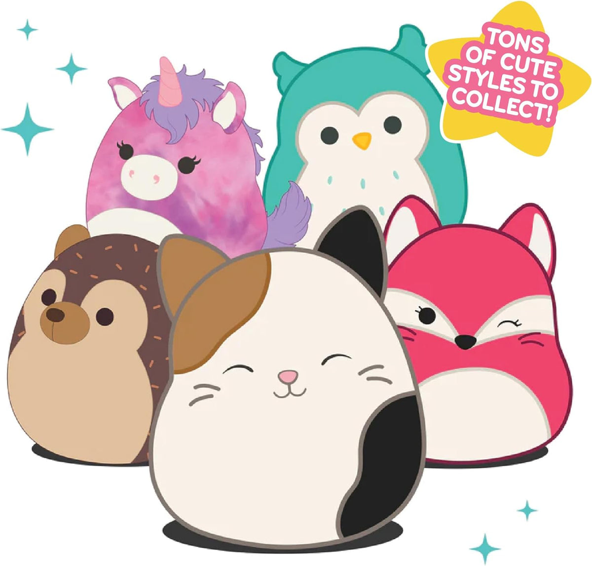 Squishmallows 12-Inch Halloween Zelina Day de Dead Cat Jazwares Plush
