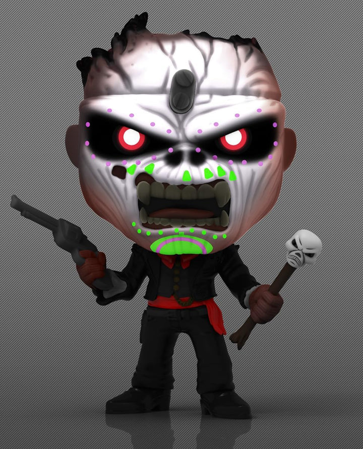 FUNKO Pop! Rocks: Iron Maiden \u2013 Eddie 4PK Glow in the Dark Box...