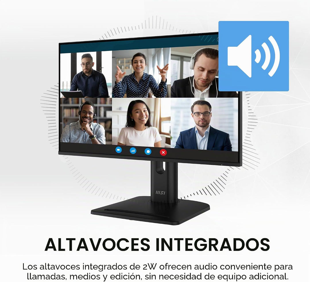 msi PRO MP272 E14C - Monitor de oficina IPS de 27 pulgadas 1920 x 1...
