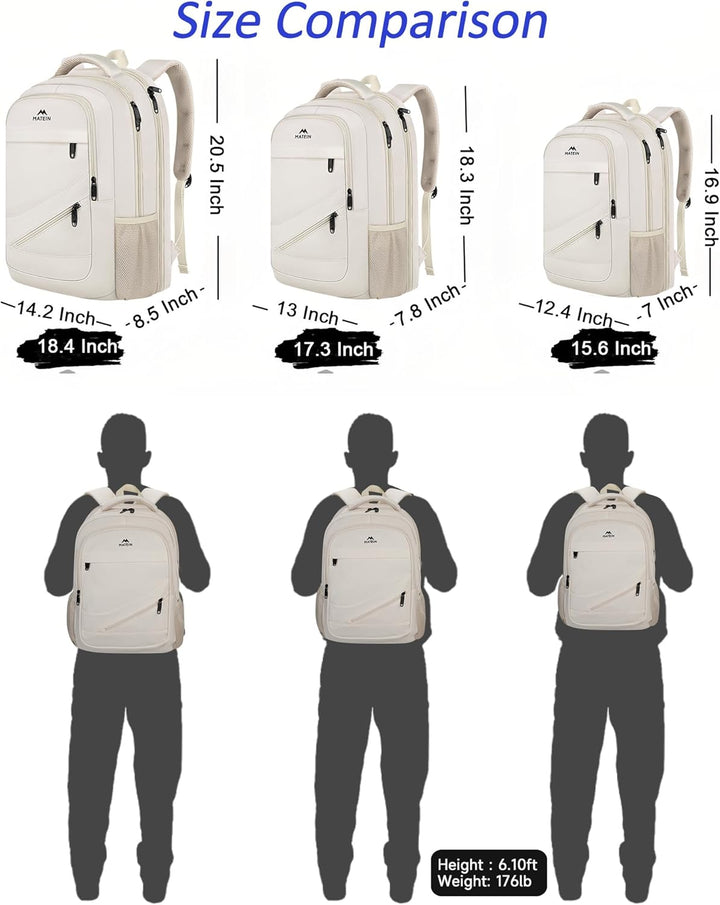 MATEIN - Morral extra grande para mujeres, de 18 pulgadas, compatib...