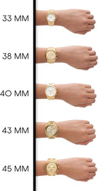 Michael Kors Bryant - Reloj cronógrafo para mujer de acero inoxidable y cristal pavé