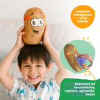 Move2Play, Pass The Potato | Hilarantemente salvaje y divertido | Juego familiar activo para niños de 3 a 8 años | Juego de lanzamiento para interiores y exteriores | Juegos de fiesta para niños y
