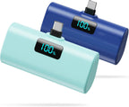 [Paquete de 2] Cargador portátil pequeño de 5200 mAh, banco de ener...