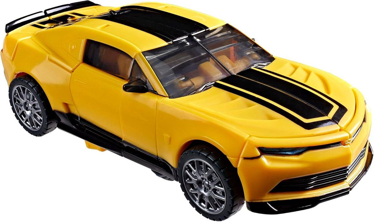 Transformers Studio Series Bumblebee, Age of Extinction Deluxe Class - Figura de acción de conversión de 5 pulgadas, juguetes robot para mayores de 8 años