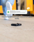 Rhinokey® Tarjeta de seguimiento de billetera con certificación MFi de
