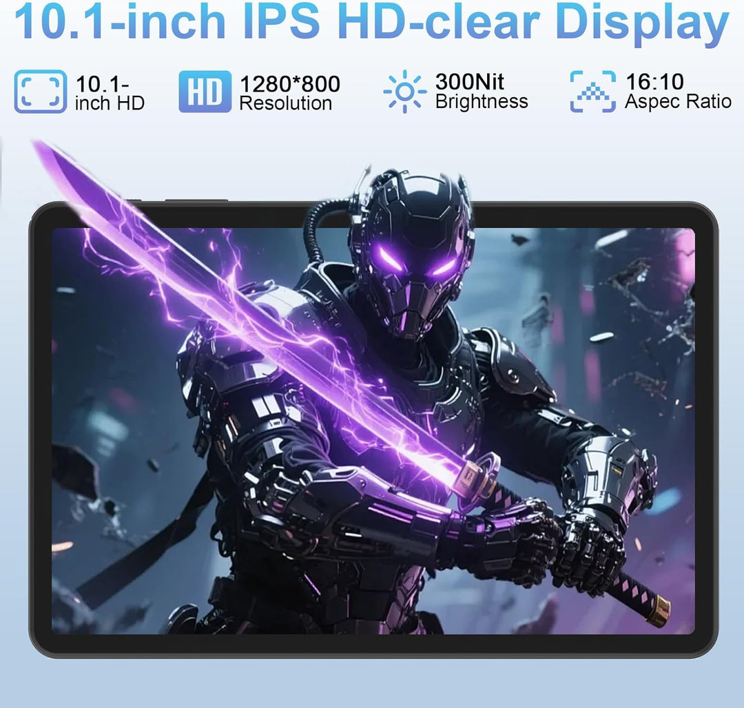 EHFiDC Tablet de 10 pulgadas, Android 16 tabletas con procesador Oc...