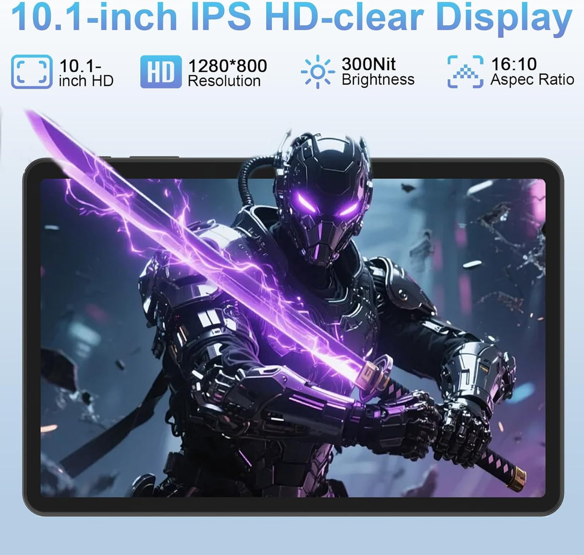 EHFiDC Tablet de 10 pulgadas, Android 16 tabletas con procesador Oc...