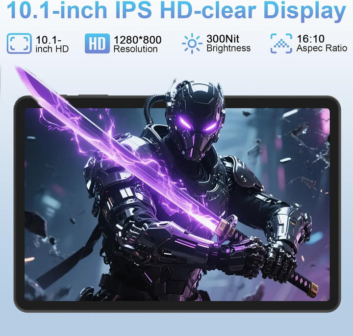 EHFiDC Tablet de 10 pulgadas, Android 16 tabletas con procesador Oc...