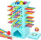 Juego de bola de caída, juego de mesa Montessori para niños de 4 a 6 años, juguete educativo preescolar para 3, 4, 5, 6 años, juego de palos de madera, juguete de habilidades motoras finas, juego de