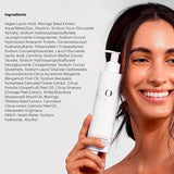 Glo Skin Beauty Hydra-Bright AHA - Limpiador facial hidratante con...