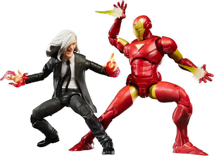 Serie Marvel Legends Iron Man (Extremis) y Mandarin de Marvel, figu...