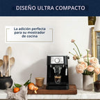 De'Longhi Stilosa - Máquina compacta de café expreso, espumador de leche