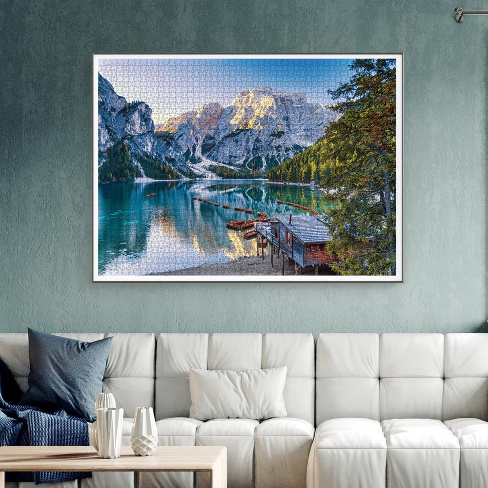 Anatolian Puzzle - Lago Di Braies, Rompecabezas de 4000 piezas, #5205