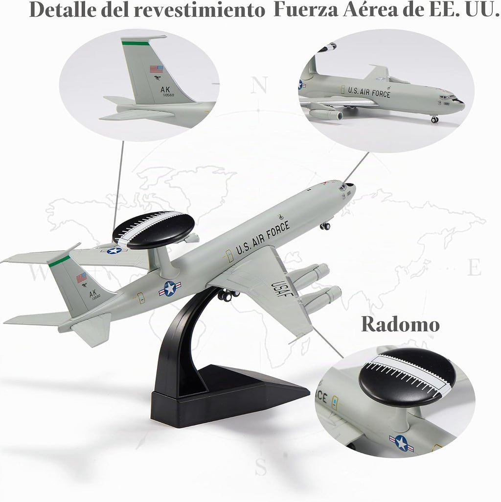E-3 Sentry - Modelo de aviones de fundición a presión para