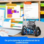 Makeblock mBot2 Rover Emo Robot Programación para niños, kit de robótica interactiva de aprendizaje y juego al aire libre, codificación de control remoto para niños de 8 a 12 años en adelante