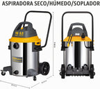 Koblenz WD-16 C416SSH Contratista Aspiradora en seco y húmedo