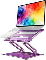 Urmust Soporte ajustable para laptop, soporte para computadora port...