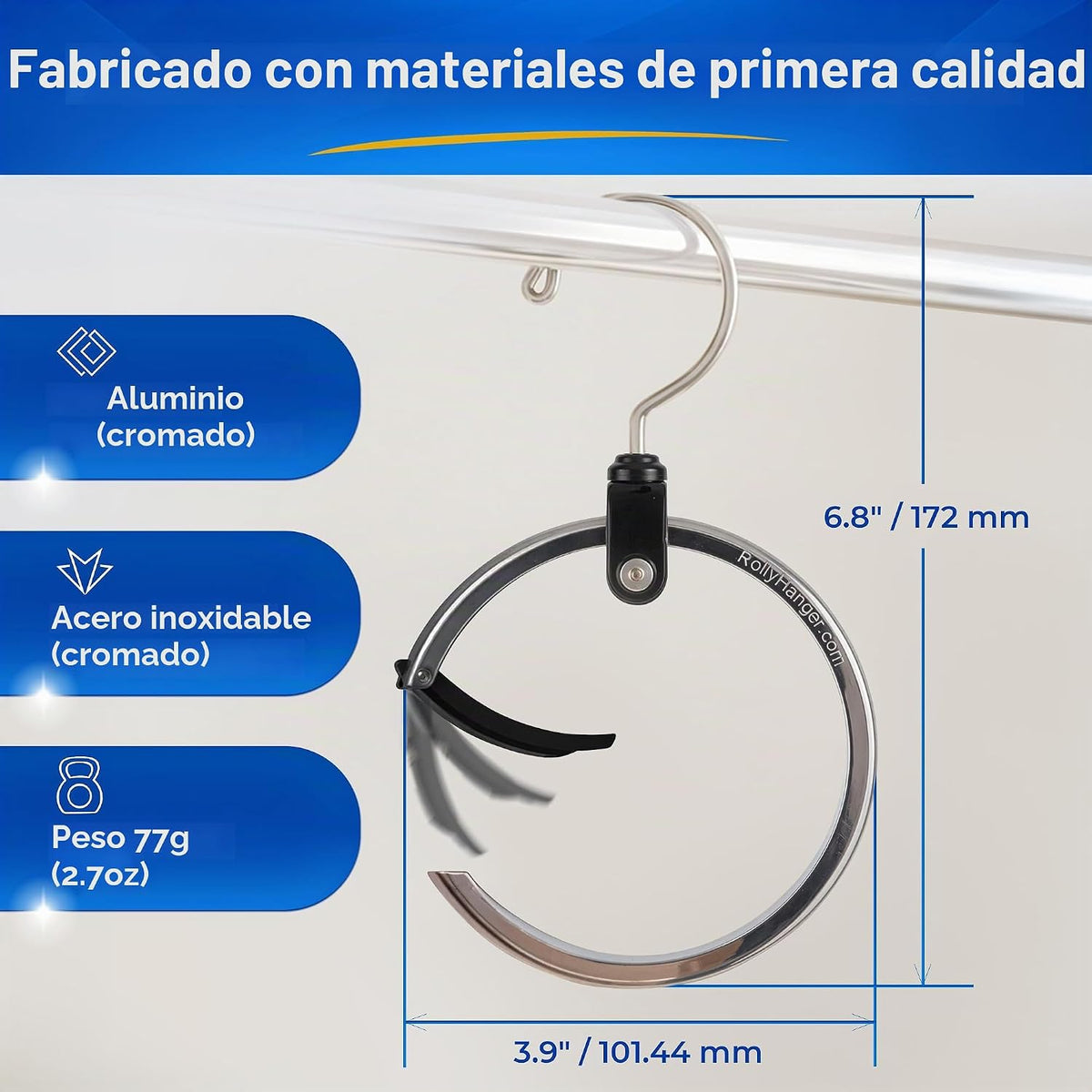 Perchas multiusos para armario, colgador de corbata y cinturón para armario, gran organizador de cinturón que ahorra espacio para armario, ideal para guardar cinturones, corbatas