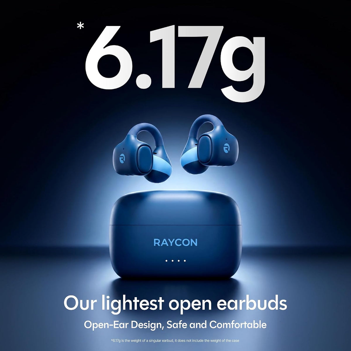 Auriculares con clip para uso diario de Raycon