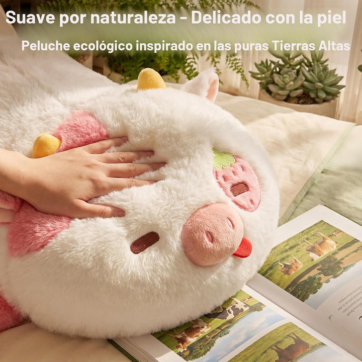 Animales de peluche con peso de 4.0 libras \u2013 Peluche de vaca f...