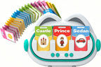 Tarjetas didácticas parlantes prémium 2026 y creador de historias para niños pequeños, 150 tarjetas de 300 palabras, juguete de aprendizaje Montessori, juguete educativo de aprendizaje de vocabulario
