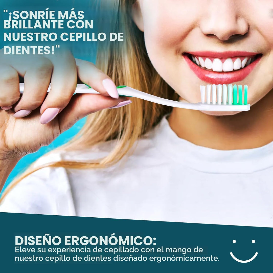 Navona Paquete de 150 cepillos de dientes envueltos individualmente...
