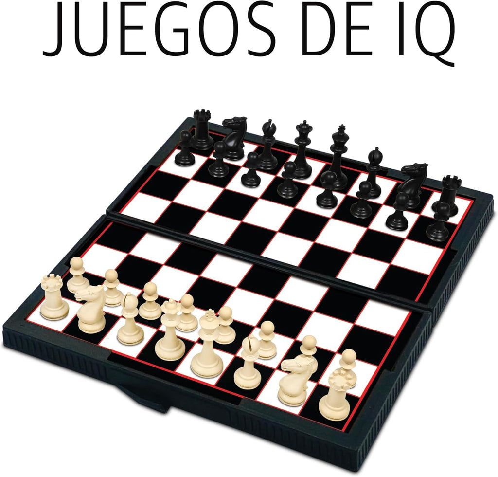 Gamie Juegos de viaje de tablero magnético para niños, incluye 12 juegos divertidos retro, diseño compacto de 5 pulgadas, artículos esenciales de viaje en caja individual para niños de 4 a 8, 8 a 12 años, viajes por carretera, avión, campamento, para toda